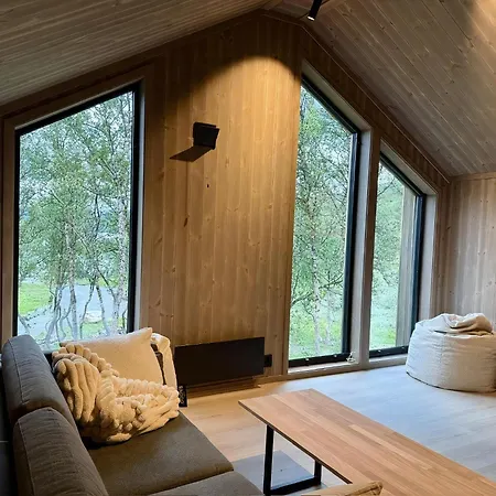 Moderne Ved Skarvatnet Pa Feriehus *